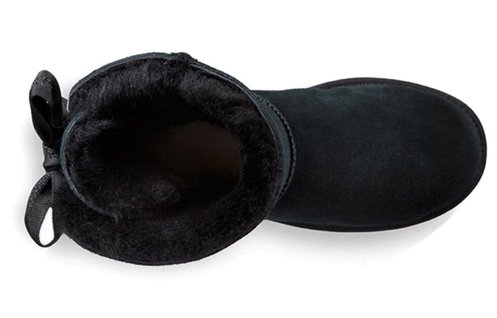 (WMNS) UGG Customizable Bailey Bow short Black 1098075-BLK - Image 5