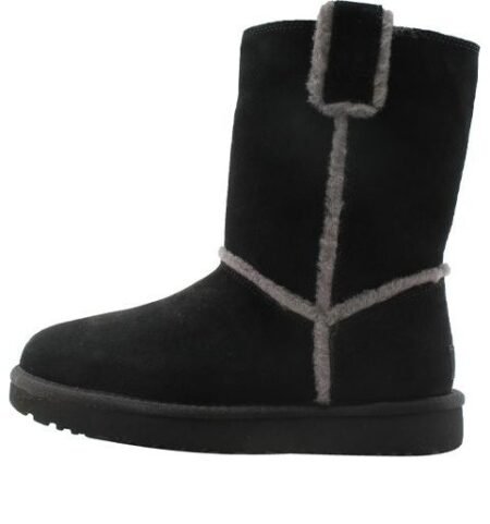 (WMNS) UGG Classic Short Spill Seam 1098078-BLK