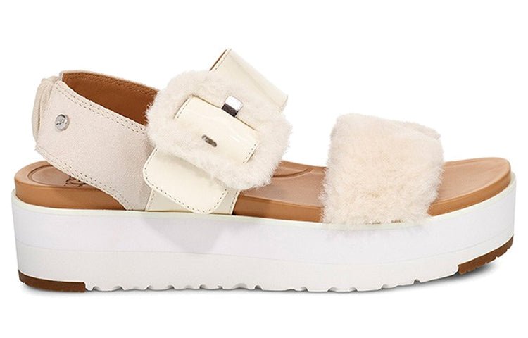 (WMNS) UGG Le Fluff 'White' 1099815-JSM - Image 2