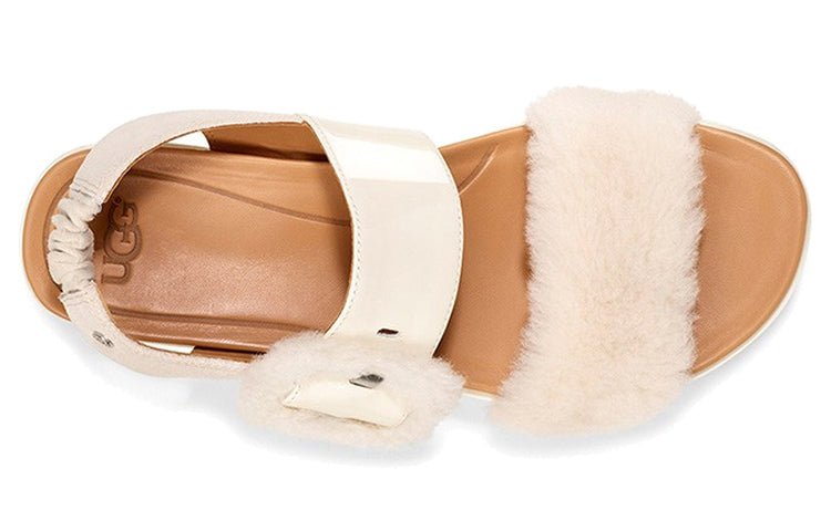(WMNS) UGG Le Fluff 'White' 1099815-JSM - Image 4