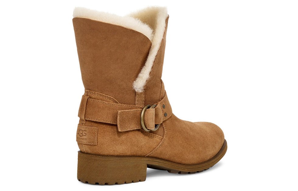 (WMNS) UGG Bodie Snow Boots Brown 1103569-CHE - Image 4