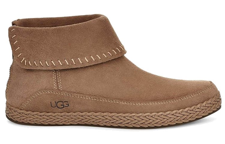 (WMNS) UGG Kavar Varney Fleece Lined Snow Boots Dark Brown 1104653-AMP - Image 3
