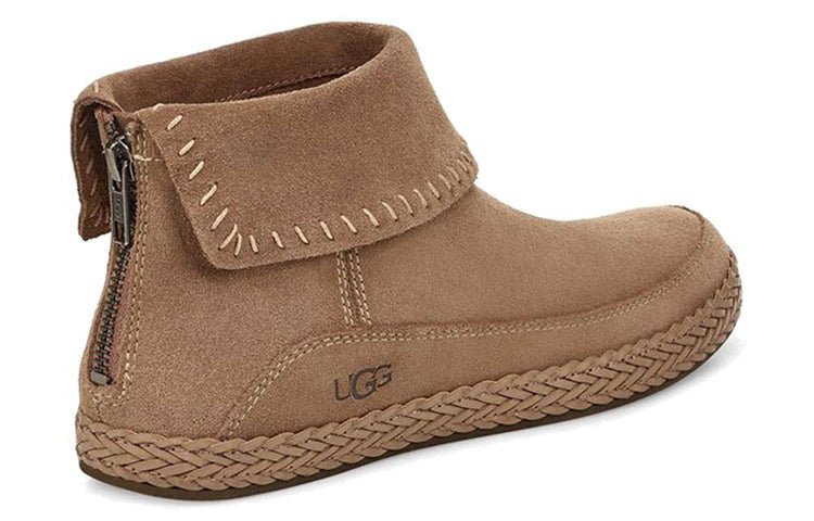 (WMNS) UGG Kavar Varney Fleece Lined Snow Boots Dark Brown 1104653-AMP - Image 5