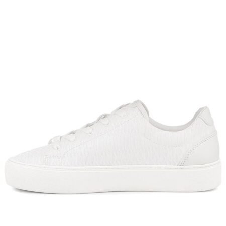 (WMNS) UGG Cakewalk Zilo snake pattern Skateboarding Shoes White 1109457-WEXT