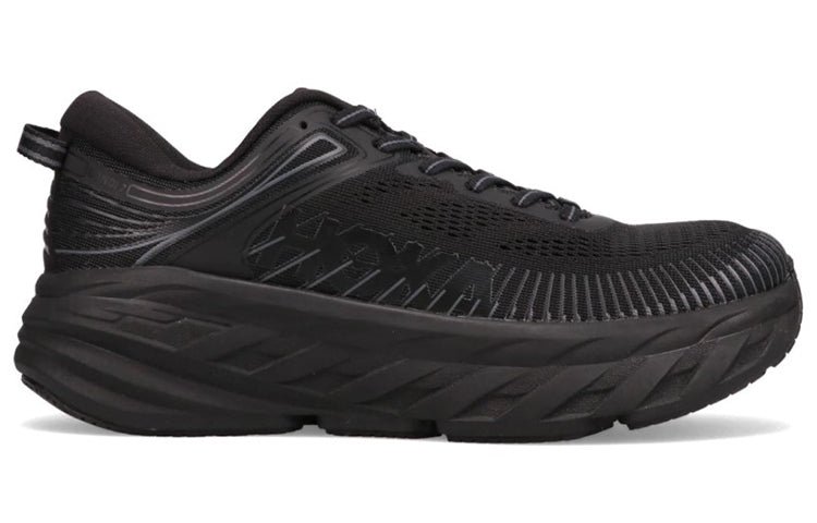 (WMNS) HOKA ONE ONE Bondi 7 'Black' 1110519-BBLC - Image 2