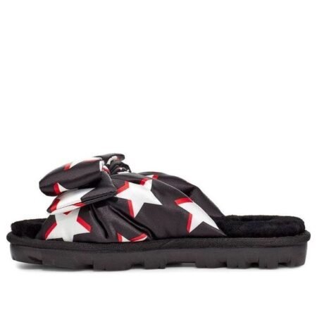 (WMNS) UGG Lushette Puffer 'Black Stars' 1111031-BSTRS