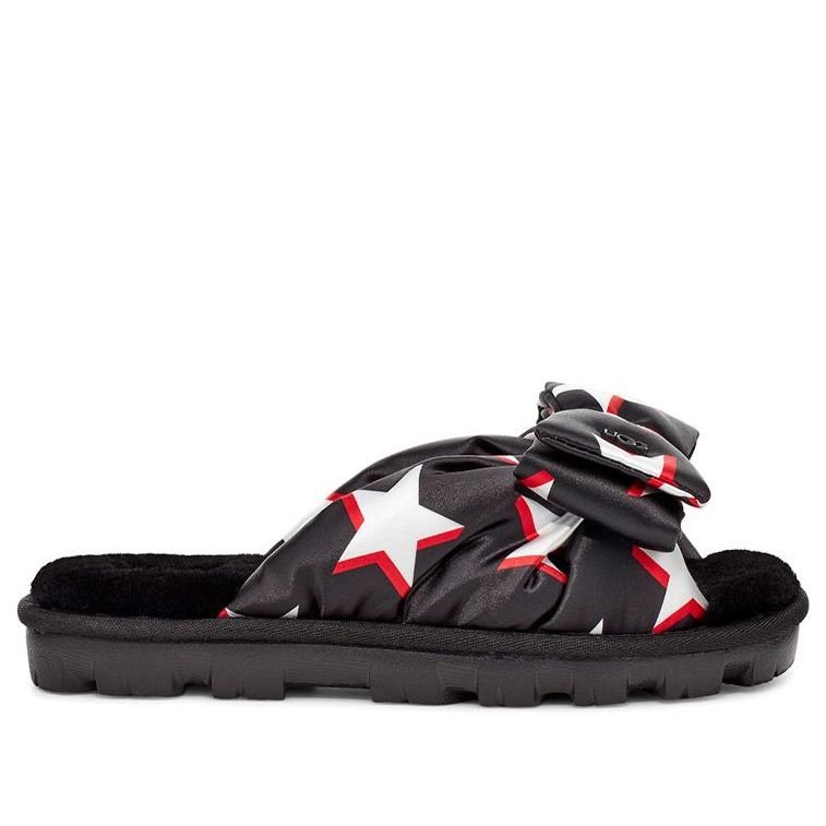 (WMNS) UGG Lushette Puffer 'Black Stars' 1111031-BSTRS - Image 3