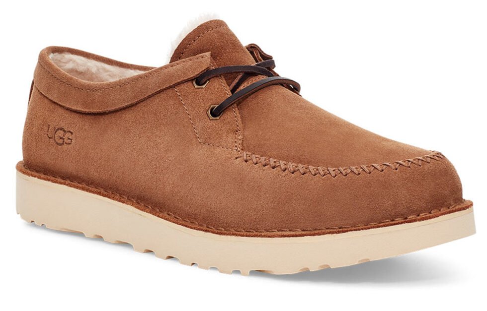 UGG Campout Lace Low Short Boots Brown 1112411-CHE - Image 4