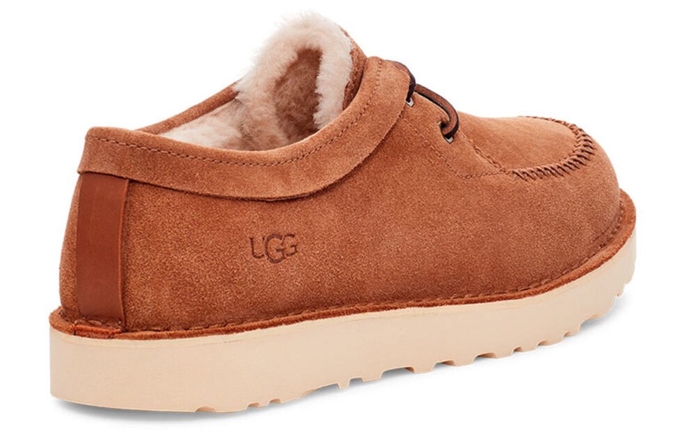 UGG Campout Lace Low Short Boots Brown 1112411-CHE - Image 5