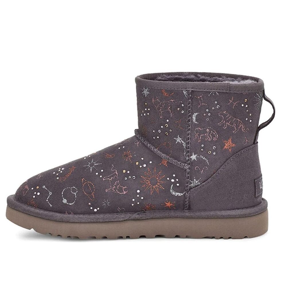 (WMNS) UGG Classic Zodiac Mini Snow Boots Purple 1112516-NHT