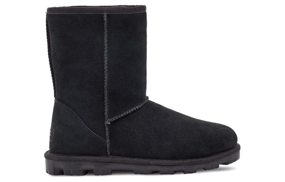 (WMNS) UGG Essential Short II 'Black' 1115032-BLK - Image 3