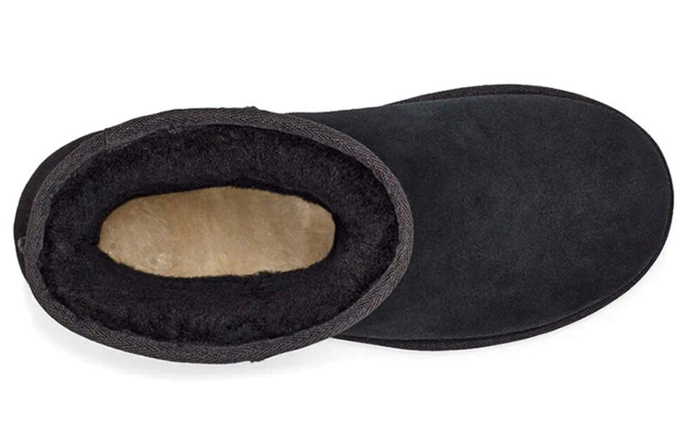 (WMNS) UGG Essential Short II 'Black' 1115032-BLK - Image 6