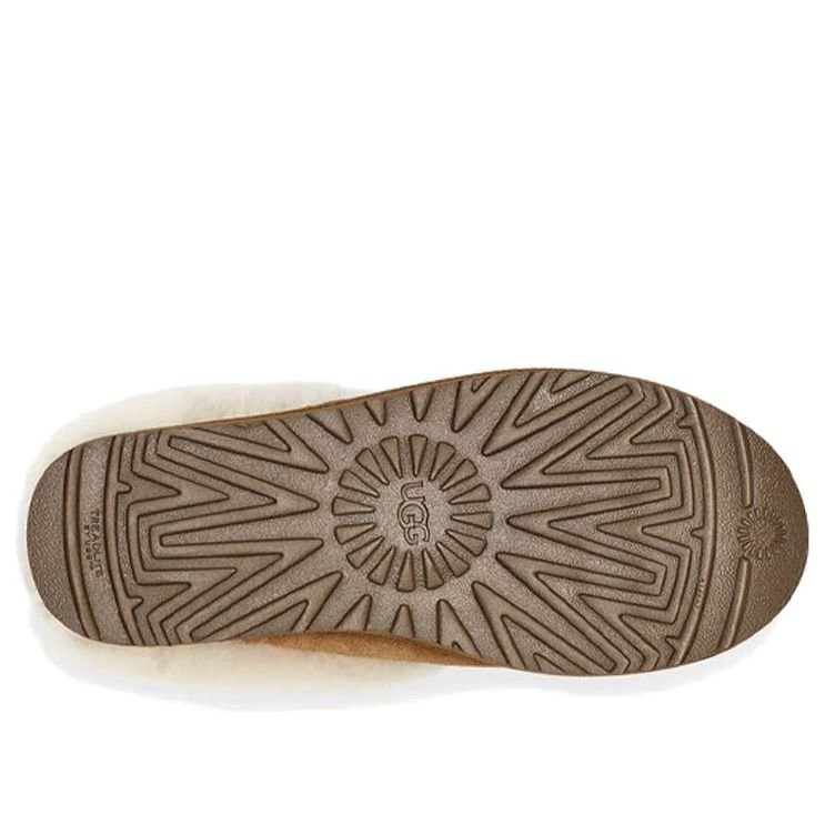 (WMNS) UGG Cluggette Slipper 'Chestnut' 1115134-CHE - Image 6