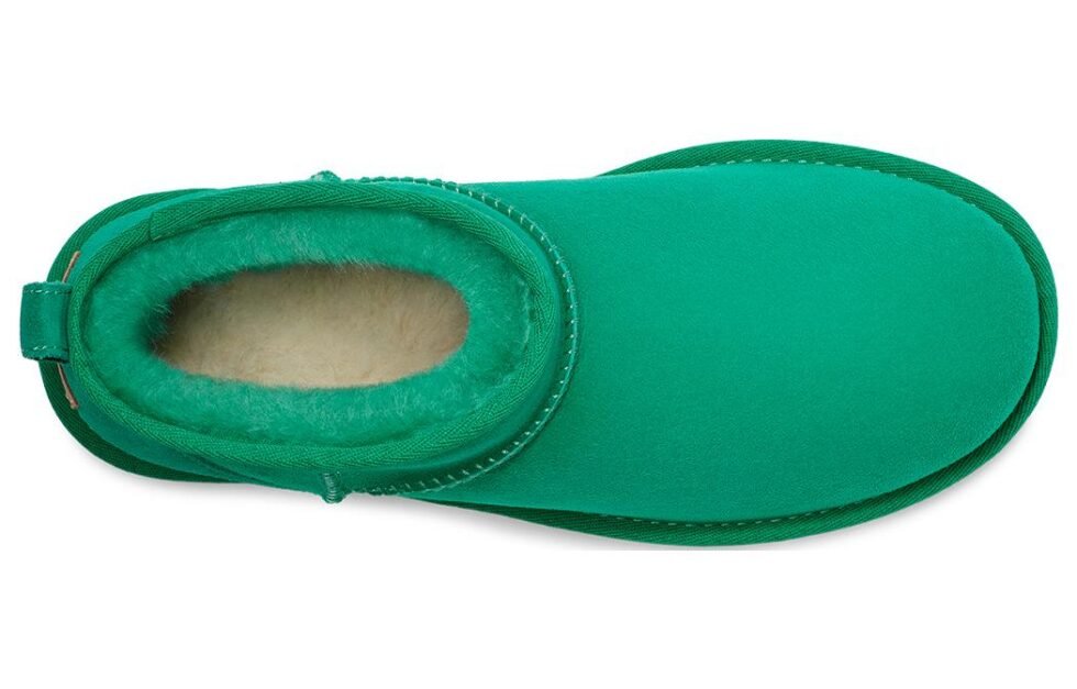 (WMNS) UGG Classic Ultra Mini Boot 'Green' 1116109-EDGR - Image 5