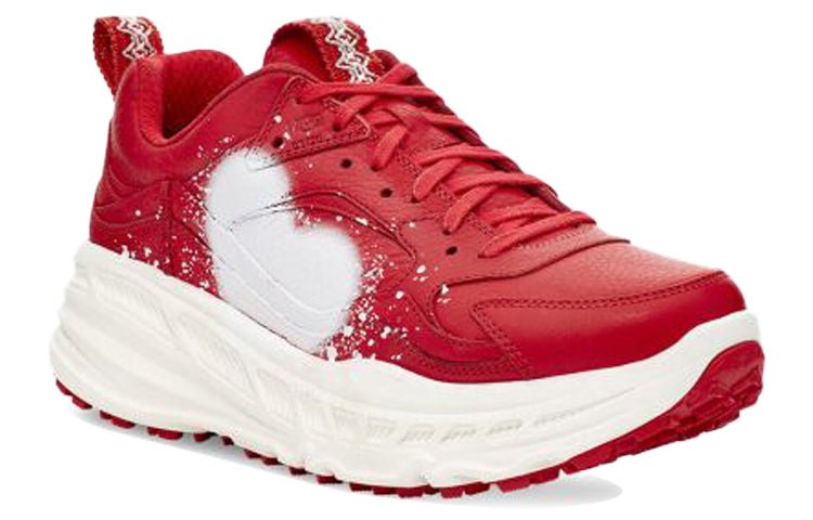UGG CA805 X Valentine Cowhide Low Tops Sports Shoe limited Red 1116117-RED - Image 3