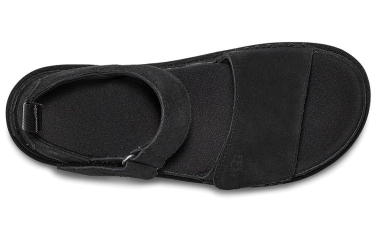 (WMNS) UGG Goldenstar Sandals Black 1117954-BLKS - Image 4