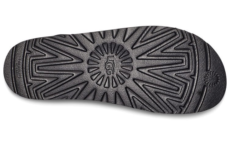 (WMNS) UGG Goldenstar Sandals Black 1117954-BLKS - Image 6