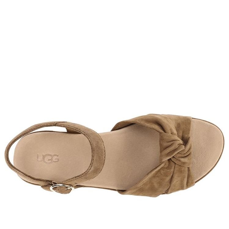 (WMNS) UGG Trisha Sandal 'Chestnut' 1117962-CTSD - Image 5