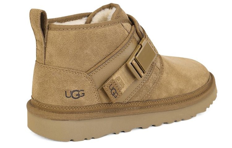 UGG Neumel Snapback Fleece Lined Brown 1118570-CHE - Image 5