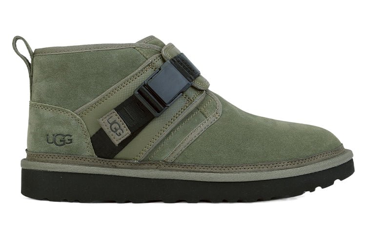 UGG Neumel Snapback Fleece Lined Green 1118570-MSG - Image 3