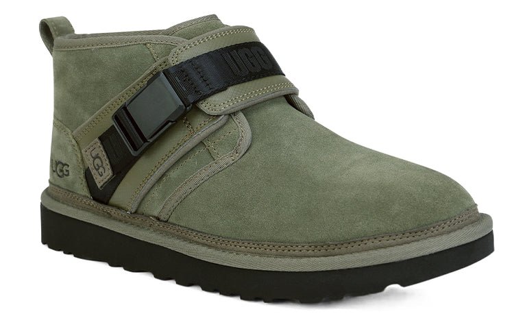 UGG Neumel Snapback Fleece Lined Green 1118570-MSG - Image 4