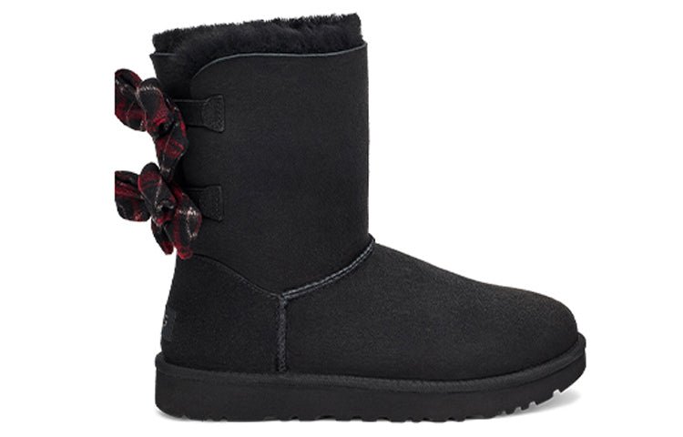 (WMNS) UGG Bailey Bow Novelty High 'Black' 1118935-BLK - Image 3
