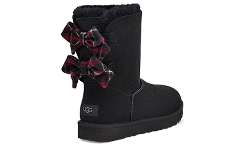 (WMNS) UGG Bailey Bow Novelty High 'Black' 1118935-BLK - Image 4
