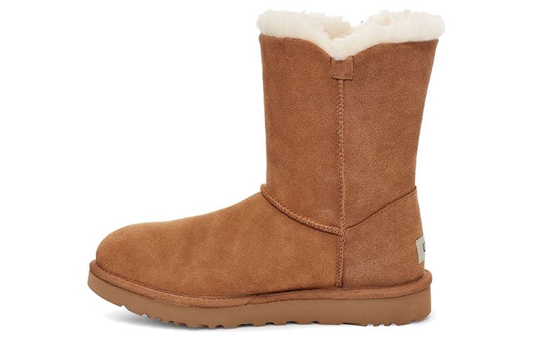 (WMNS) UGG Lillian Pom Pom 'Brown' 1119050-CHE - Image 2