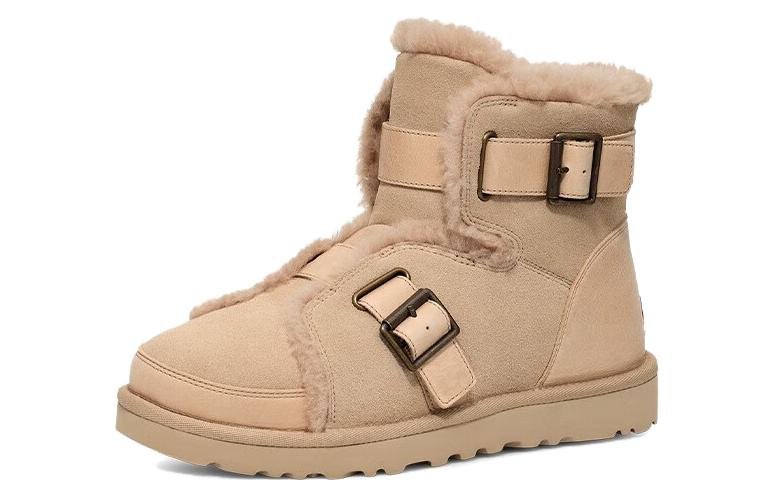 (WMNS) UGG Dune Mini Buckle Boot 'Sawdust' 1119431-SWD - Image 3