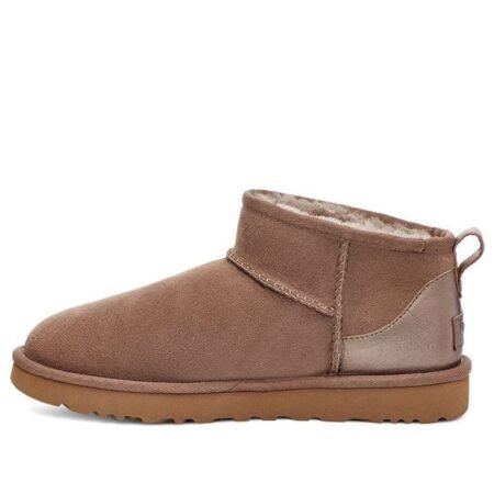 (WMNS) UGG Classic Novelty Ultra Mini Metallic 'Brown' 1119484-CRBO