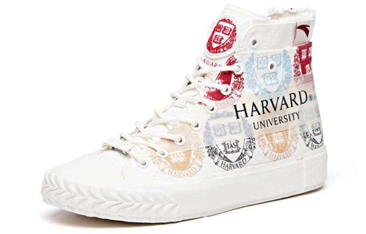 ANTA x Harvard Canvas High 'White' 112028652-8 - Image 3