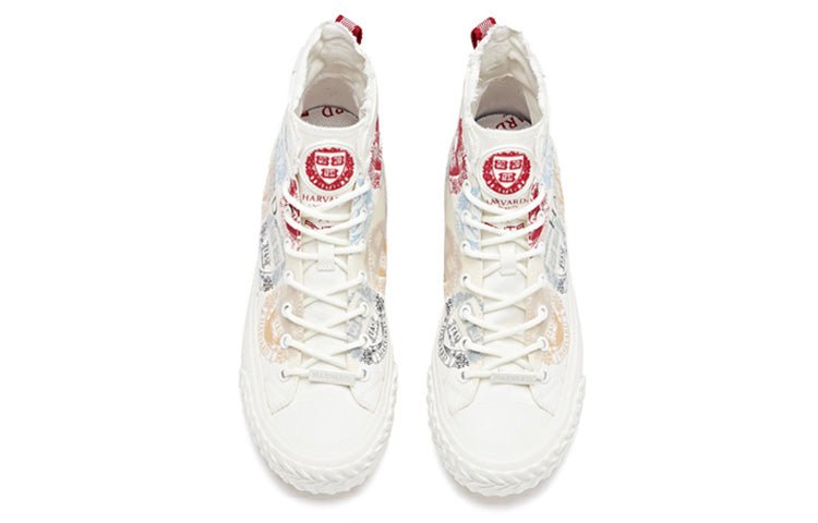 ANTA x Harvard Canvas High 'White' 112028652-8 - Image 4
