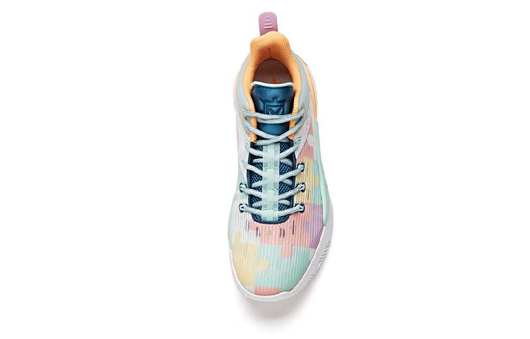 ANTA Klay Thompson Crazy 4 Attack 2 Basketball Shoes 'White Multi' 112031107-6 - Image 4