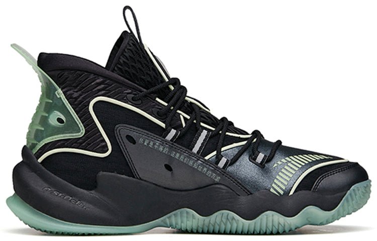ANTA Shock Wave 2 'Black Green' 112031601S-1 - Image 2