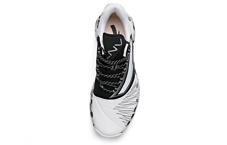 ANTA Basketball Series Sneakers 'White Black' 112031606-2 - Image 3