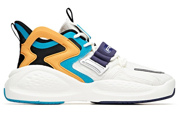 ANTA Shock the Game 2 High 'White Blue Orange' 112038081-3 - Image 2