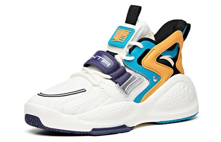 ANTA Shock the Game 2 High 'White Blue Orange' 112038081-3 - Image 3