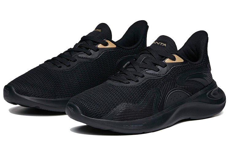 ANTA Running Series Sneakers'Black Mesh' 112045574-2 - Image 2