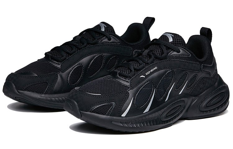ANTA Running Series Sneakers 'Black Silver' 112045590-3 - Image 2