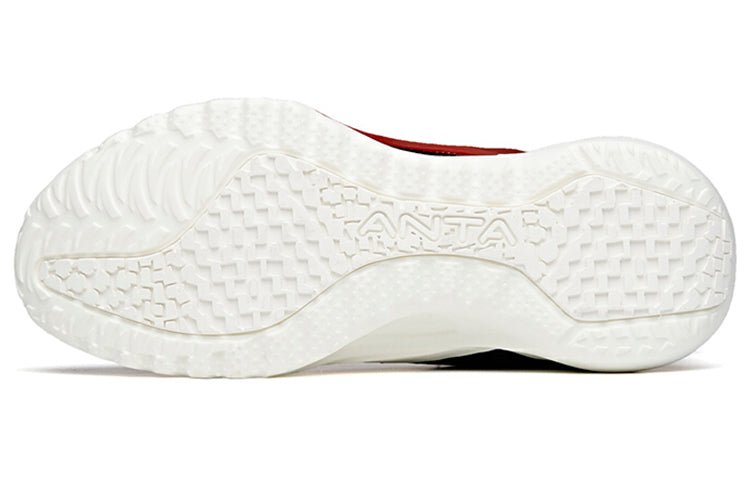 ANTA Training Series Sneakers 'Black Red' 112117786-1 - Image 5