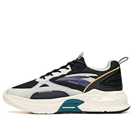ANTA Mix Casual Sneakers 'Black White' 112118812-3
