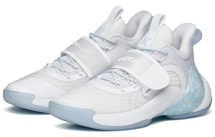ANTA KT Splash 3.0 Low Basketball Shoes 'White Blue' 112121604S-9 - Image 3