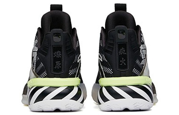 ANTA KT Shock The Game 5 Impact 1.0 Basketball Shoes 'Black White' 112131605-5 - Image 4