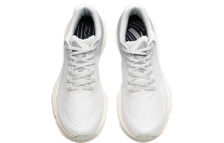 ANTA Running Series Sneakers 'White Grey' 112135555-4 - Image 3