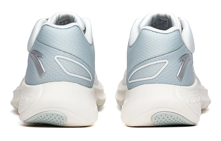 ANTA Running Series Sneakers 'White Grey' 112135555-4 - Image 4