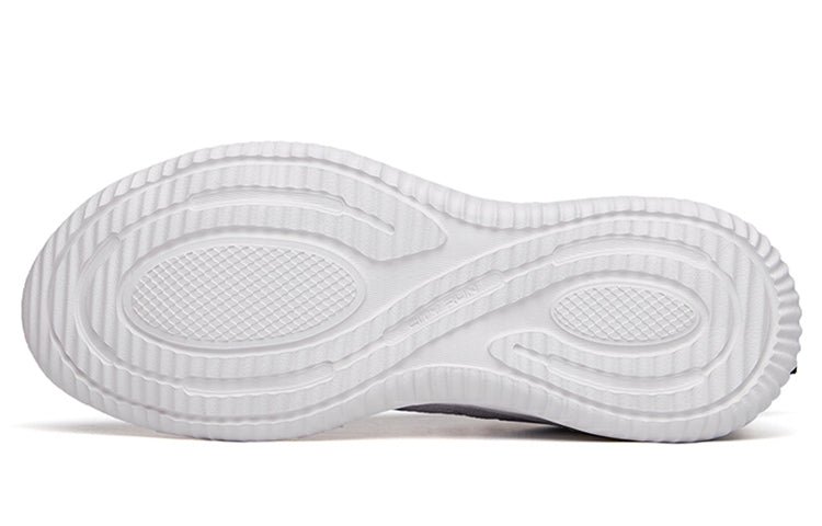 ANTA Running Series Sneakers 'Grey White Black' 112135565-6 - Image 6