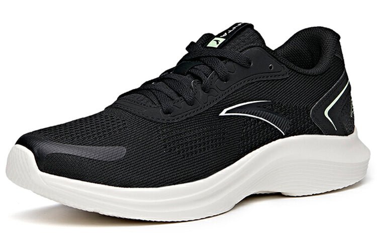 ANTA Running Series Sneakers Knit 'Black White' 112135571-1 - Image 2