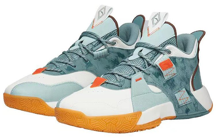 ANTA Shock The Game 2 'Retro White Green' 112141606-1 - Image 4