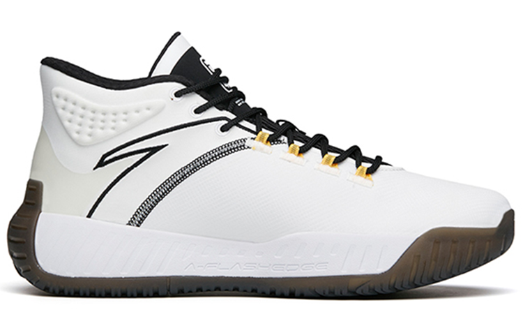 ANTA Basketball Series Sneakers Mid 'White Black' 112141614-3 - Image 2
