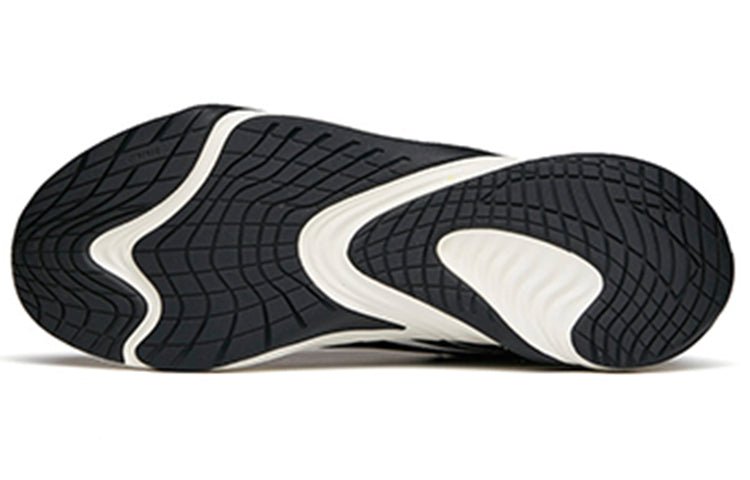 ANTA Running Series Sneakers Fleeced 'Black White' 112145523-12 - Image 5